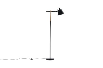 Skott golvlampa - svart