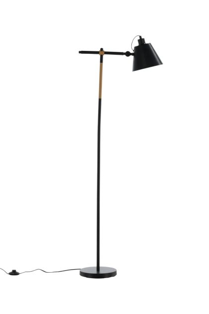 Skott golvlampa - svart
