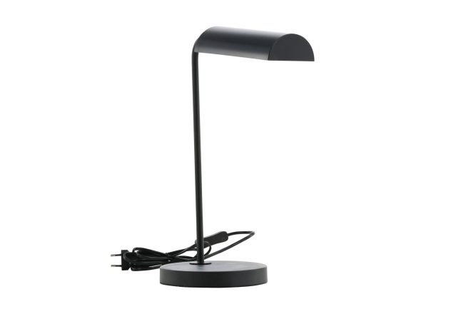 Harmonica bordslampa - svart