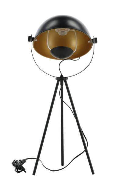 Search bordslampa - svart/mässing