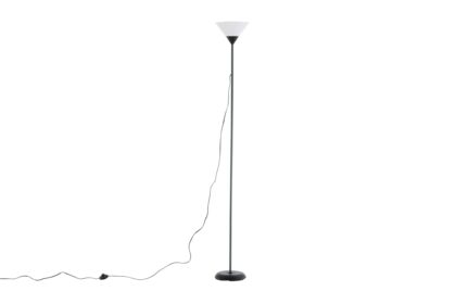 Batang golvlampa - mörkgrå/vit