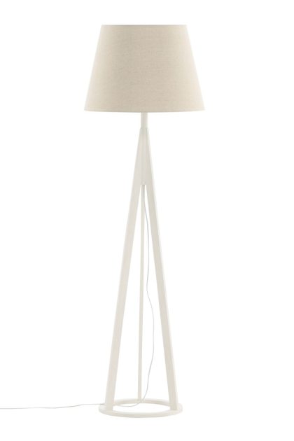 Kona golvlampa - vit