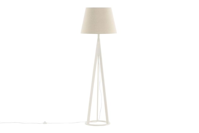 Kona golvlampa - vit