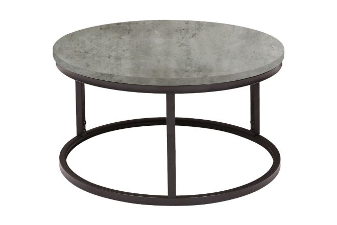 Soffbord brite 60x32 cm grå -