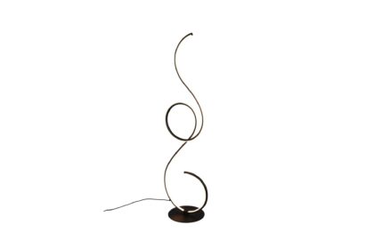 Trio lighting jive led golvlampa mattsvart -