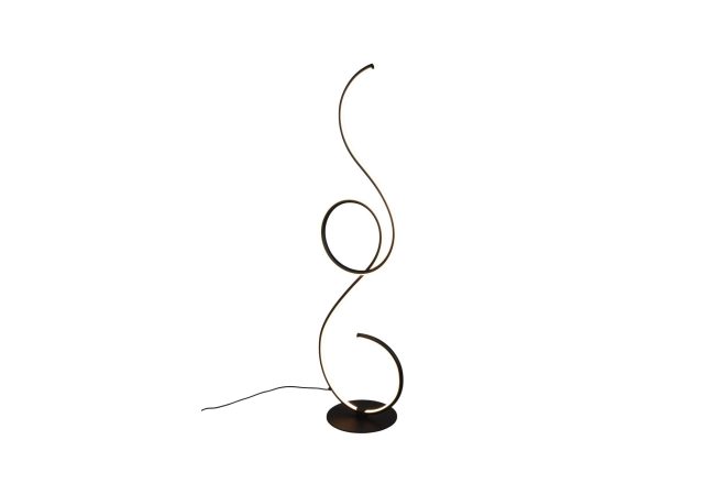 Trio lighting jive led golvlampa mattsvart -