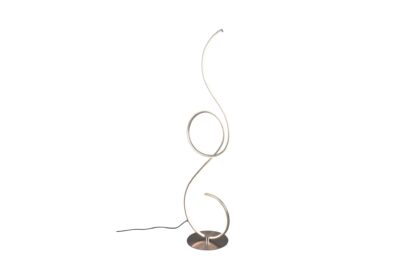 Trio lighting jive led golvlampa borstad stål -