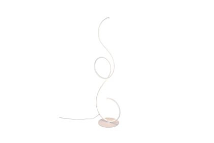 Trio lighting jive led golvlampa mattvit -
