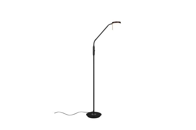 Trio lighting monza led golvlampa mattsvart -