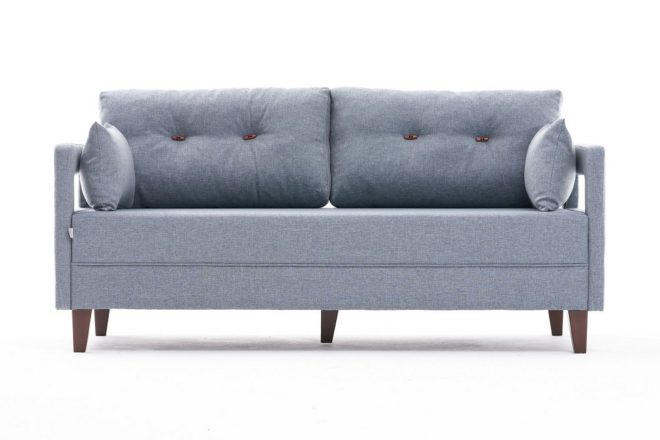 Soffa burkina 2-sits - blå