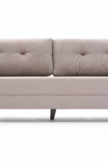 Soffa burkina 3-sits - cream