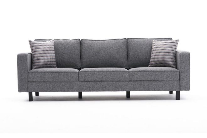 Soffa vivianna 3-sits - grå