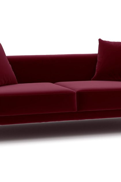 Soffa mangamuka 2-sits - röd