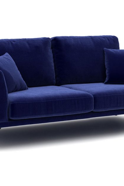 Soffa moonlight 2-sits - blå