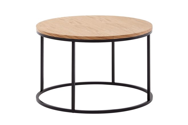 Soffbord rachid 70 cm rund - natur