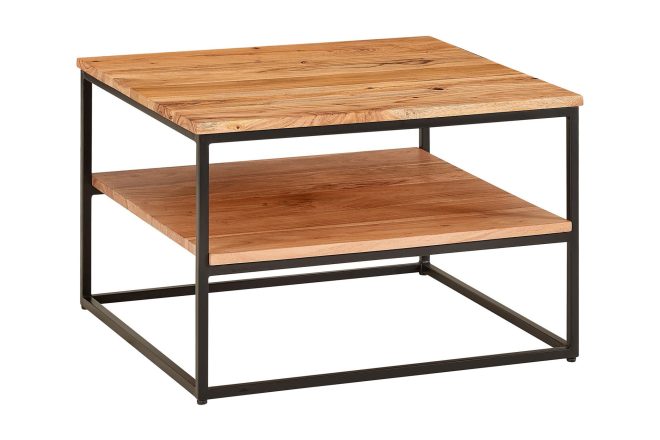 Soffbord khalir 60 cm fyrkantig - natur