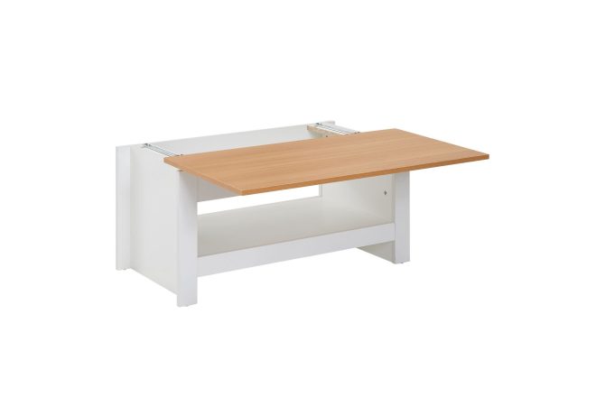 Soffbord rachid 85 cm rektangulär - vit