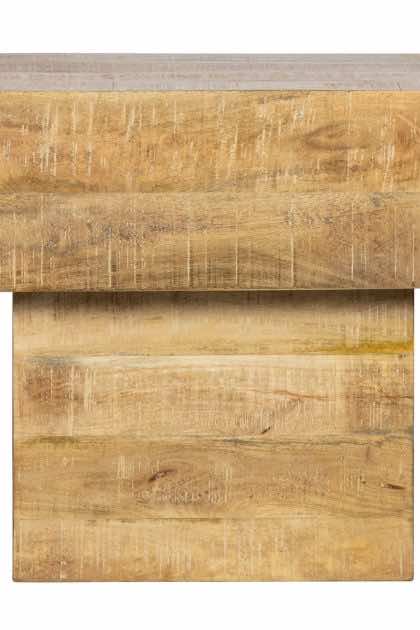 Soffbord salminen 50 cm - natur
