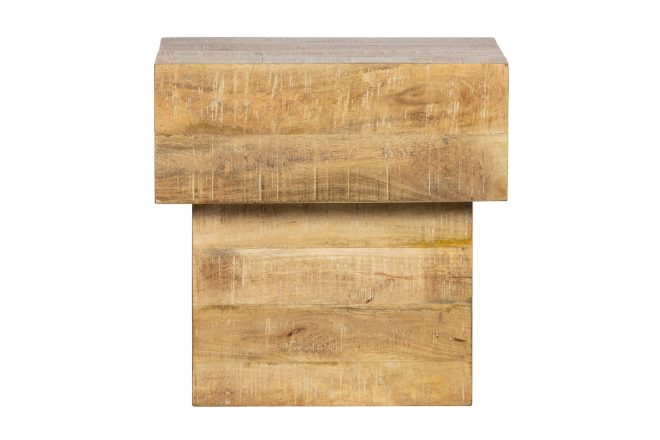 Soffbord salminen 50 cm - natur