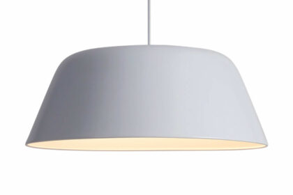 Taklampa halo s matt vit -