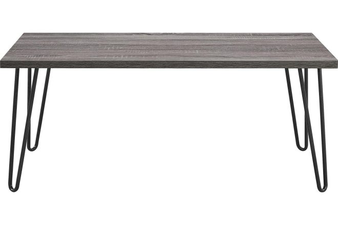 Soffbord owen 107 cm grå/svart - dorel home