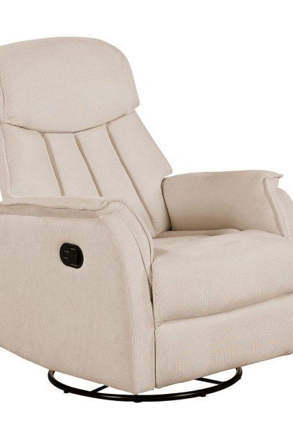 Reclinerfåtölj akilesh - ljusbeige