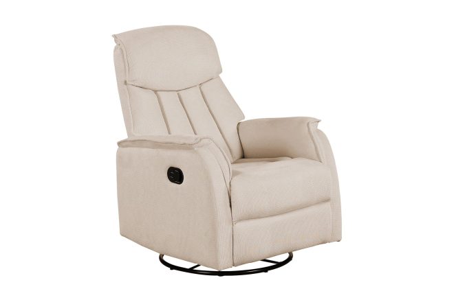 Reclinerfåtölj akilesh - ljusbeige