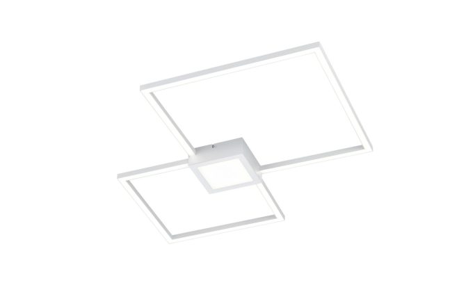 Trio lighting hydra led plafond 3l mattvit 4000k -