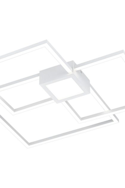 Trio lighting hydra led plafond 4l mattvit 4000k -