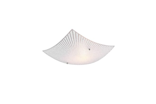 Trio lighting elisa plafond 30cm e27 krom -