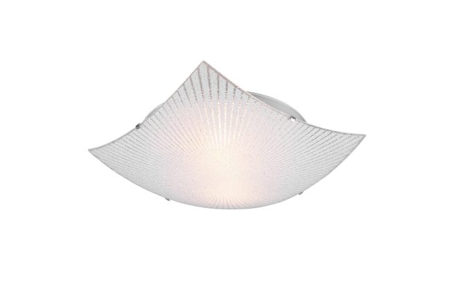Trio lighting elisa plafond 40cm 2xe27 krom -