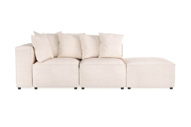 Djup soffa narender 3-sits - beige