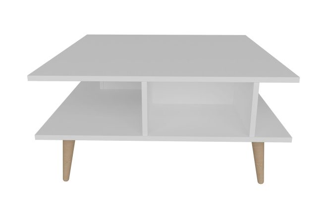 Soffbord zakkum 89x44x89 cm - vit