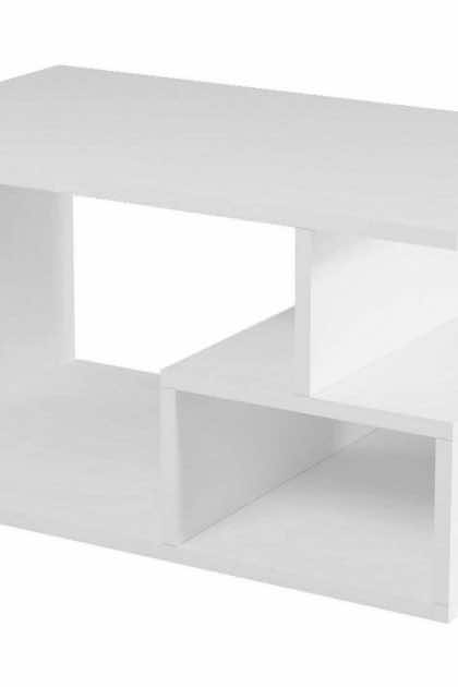 Soffbord melisin 90x54x90 cm - vit