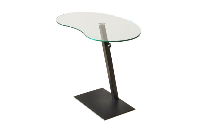 Soffbord mastara 70x40x70 cm oval - svart