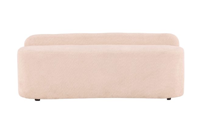 Pocatello 2-sits soffa - vit bouclé