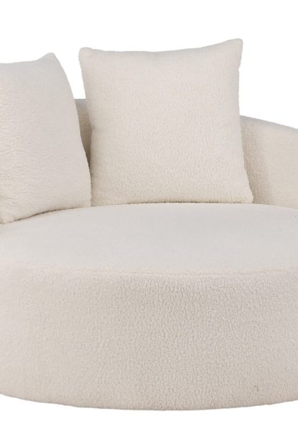 Kelso 2-sits soffa - beige bouclé