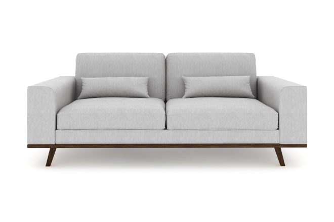 2-sits linnesoffa haga - grå