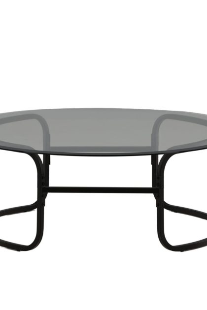 Lomma soffbord 110 cm runt - svart