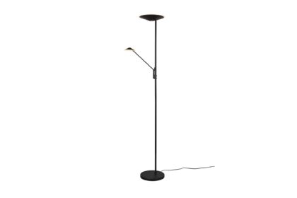 Trio lighting brantford led golvlampa mattsvart -