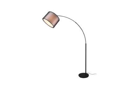 Trio lighting burton golvlampa e27 mattsvart -