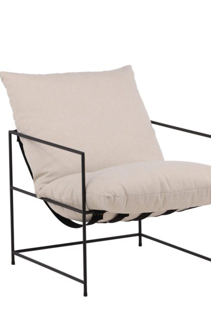Sedalia loungefåtölj - vit