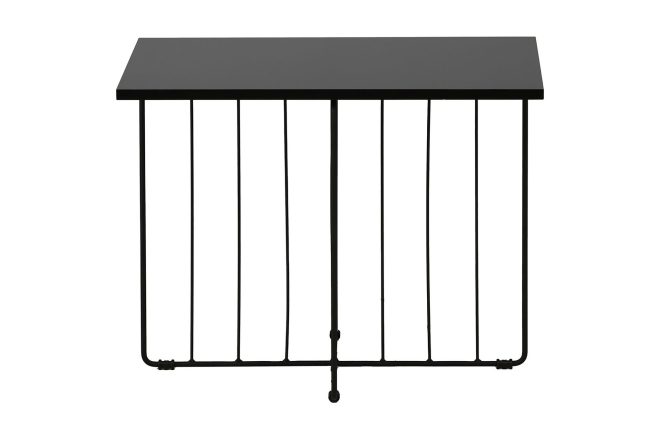 Dayton soffbord 60x60x45 cm - svart