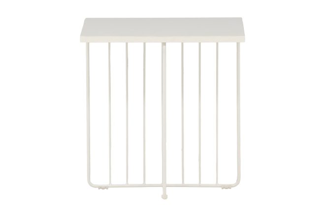 Dayton soffbord 40x40x40 cm - vit