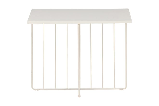Dayton soffbord 60x60x45 cm - vit