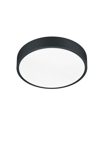 Trio lighting waco led plafond 30 cm mattsvart - trio lighting