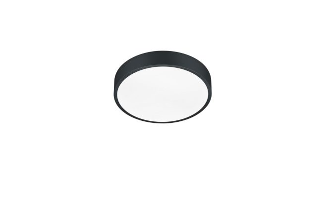 Trio lighting waco led plafond 30 cm mattsvart - trio lighting
