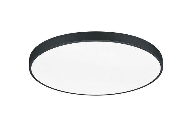 Trio lighting waco led plafond 75 cm mattsvart - trio lighting