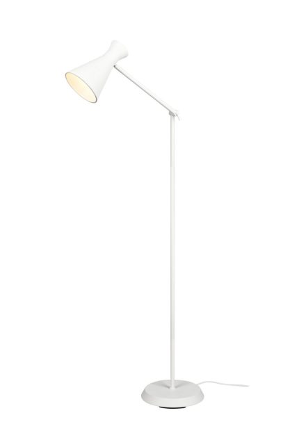 Trio lighting enzo golvlampa e27 mattvit - trio lighting
