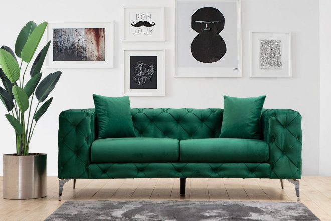 Soffa 2-sits canunda - grön